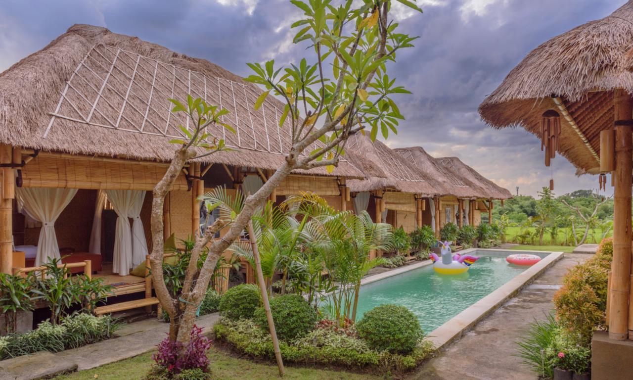 Ferienwohnung Moon Bamboo Canggu Exterior foto